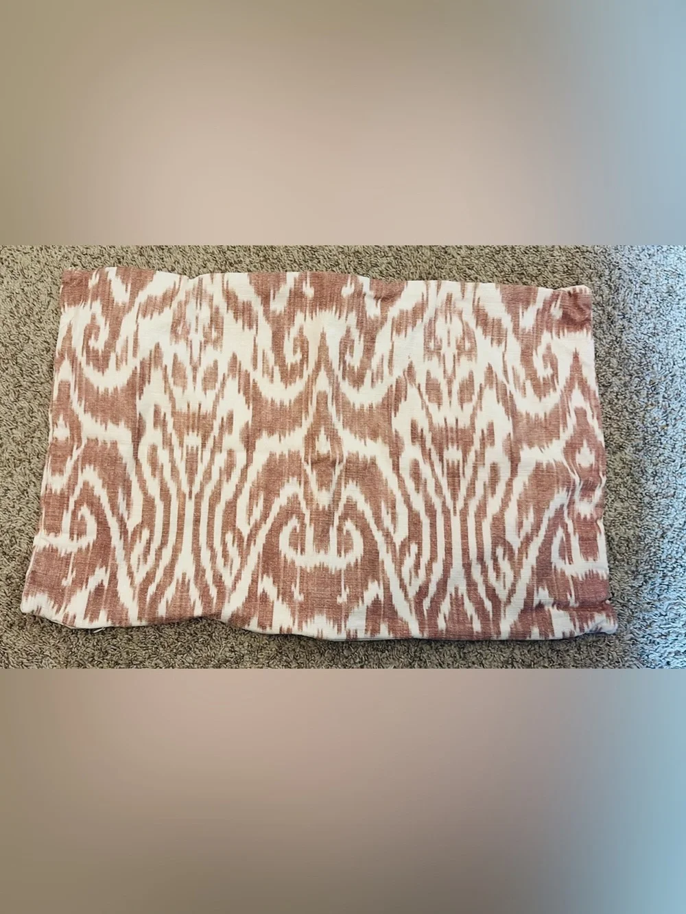 Pottery Barn Cream Cotton Pillow Cover